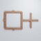 Ekena Millwork Extra Small Carlisle Decorative Fretwork Wood Wall Panels, Wood, 12 7/8"W x 7 3/8"H x 3/8"T WALW08X08X0375CARMF - alternate 2